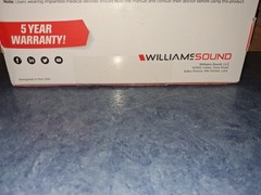 Williams Sound Pocketalker Ultra Personal Amplifier PKT D1 EH-Tested-Works Great