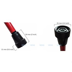 VISIONU Adjustable Folding Support Cane for Visually Impaired 33-37 Inch Fold…