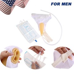 Protable Wearable Urine Bag Elderly Men Women Reusable Urine Collection Helpful