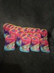 Lot Of 20 Dr. Scholls Dream Walk Heel Liners-Improves Shoe Fit-Clear Gel