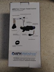 AFHWebshop flexi-finger-federtrainer adjustable professional medium-strong NIOB