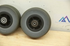 PAIR Quantum Q6 Edge HD 6″x2″ Caster Wheels Tires for Power Chair WHLASMB7110040