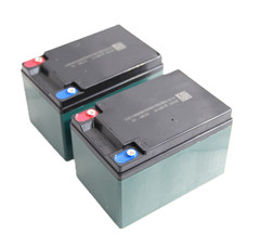 2pcs 6-DZF-12 6-DZM-12 12V 12Ah Battery Replacement for Mobility Scooter Go Kart
