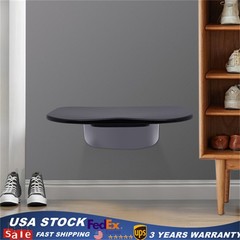 14″ Folding Shower Seat Wall Mounted Bench Modern Bathroom Shower Stool 440lbs