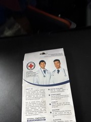 Dr. Arthritis Calf Sleeve & Handbook Medium Pink 1 Pair