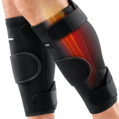 Calf Brace for Torn Calf Muscle – 2 Pack Adjustable Neoprene Compression Sleeve