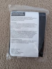 Comfortland Suspension Sleeve Wrap for Knee Size Universal CK-007 BLACK (1 unit)