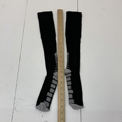 Unisex High black Socks XL/L