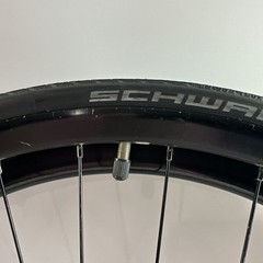 Pair 24″ Wheelchair Wheels Schwalbe Marathon Plus Tires & Natural-Fit Handrims