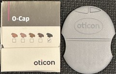 2 Packs Of Black O-Cap Mic Filters For Oticon Zeal Hearing Aids. 16 Filters.