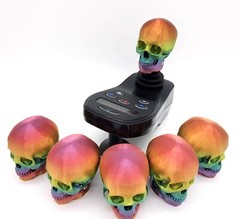 Power Wheelchair Accessory Replacement Upgrade Rainbow Skull Joystick Knob