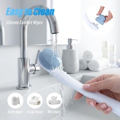 Innovation Toilet Aids for Wiping Bottom, 16.5″ Firmly Clamp Bottom Buddy Wip…