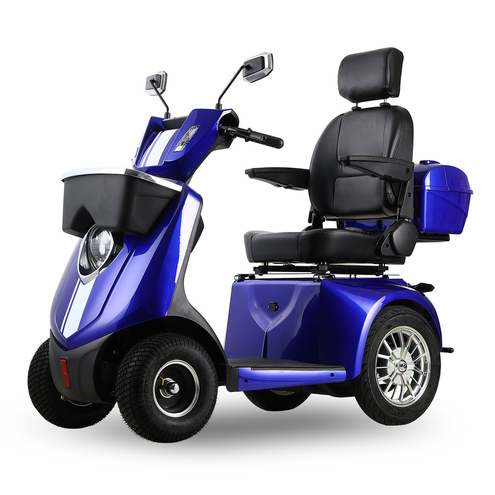 1000W Heavy Duty 4 Wheel Mobility Scooters for Seniors 40 Miles 500 lb Capacity