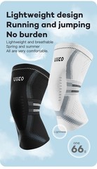 Compression Knee Support Sleeve Elastic Knee Pad Brace Gym Sports Leg Protector