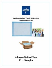 150ct 23×36 CHEAP Medline Quilted Economy + 4-Layer Absorb Underpads MSC281229C
