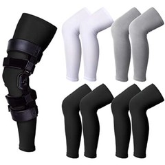 8 Pcs Knee Brace Undersleeve Knee Sleeve for Under Brace Closed Patella Knee …