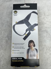 3M Futuro Posture Corrector – Adjustable Support | One Size Fits Most | Black