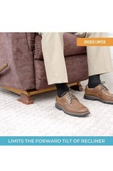 Stander Recliner Risers – Adapatable Slip Resistant Easy Chair Lift – Set of 4