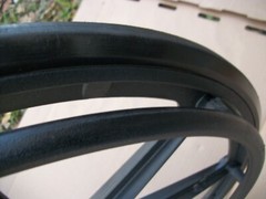 Excel Extra-Wide Wheelchair 24×1 Rear Wheel Assembly, Part: 89-806948