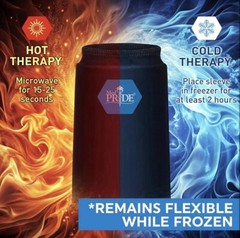Med Pride Hot & Cold Gel Compression Sleeve for Elbow Knee Arm – New