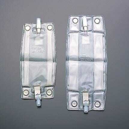 Hollister Urinary Leg Bag, Anti-Reflux Valve, 900 mL, Vinyl, Box of 10