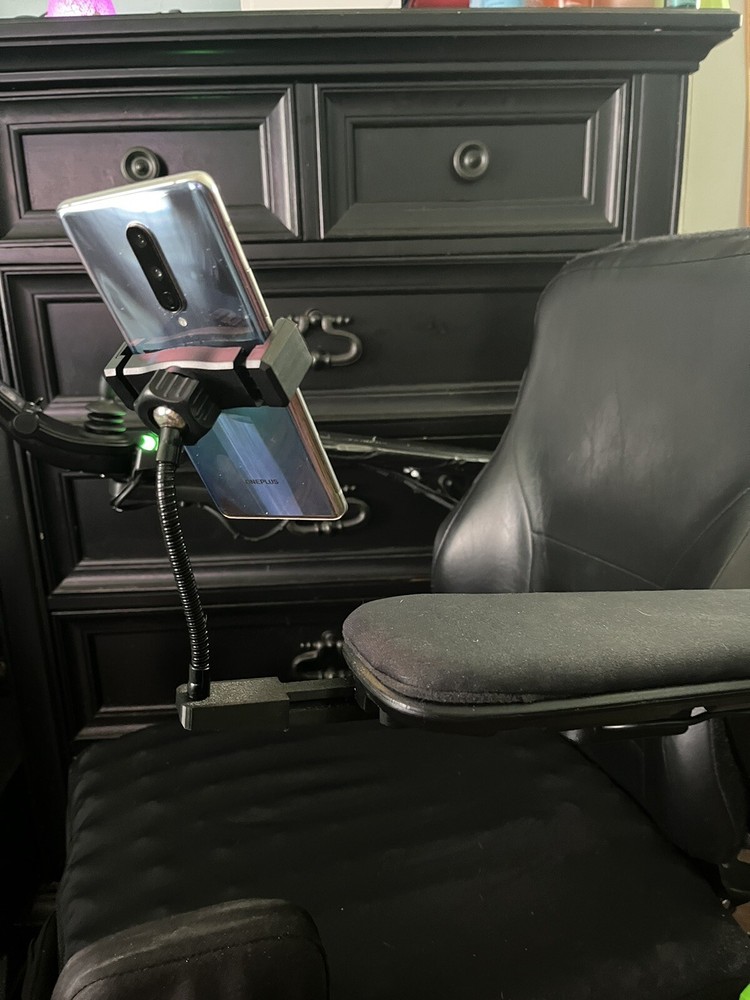 Powerchair Phone Holder For Permobil Armrest