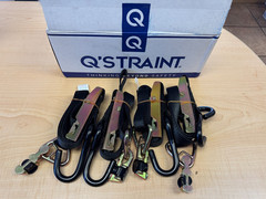 Q’Straint Wheelchair Tie-Downs Manual M-Series Set of 4 L-Track