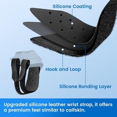 Thumb Support Brace – CMC Joint Splint Braces Arthritis Pain Relief Left – Black