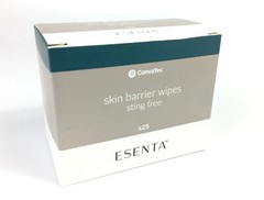 25 ConvaTec 423392 Esenta Skin Barrier Wipes Sting Free Expires 2026
