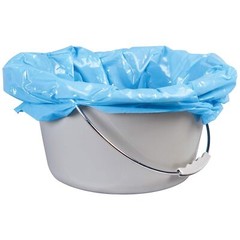 Carex Commode Liners Holds 2 Quarts Liquid, 4 Packs of 7 ea, 28 Count