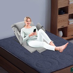 2-80° Electric Lifting Bed Backrest Adjustable Back Rest Bed Sitting Backrest