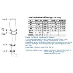 Activa Soft Fit Thigh High Lace Top 20-30mmHg (Beige) X-Large