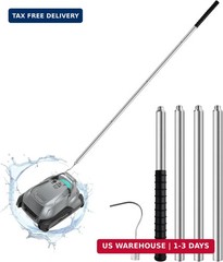 succulentlovers Pool Retrieval Hook with 70 Inch Adjustable Stainless Pole, Deta