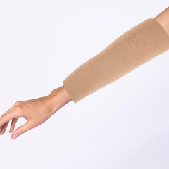 Compression Arm Sleeves for Women 2 Pack Elastic Upper Arm Shaper Slimming Sl…
