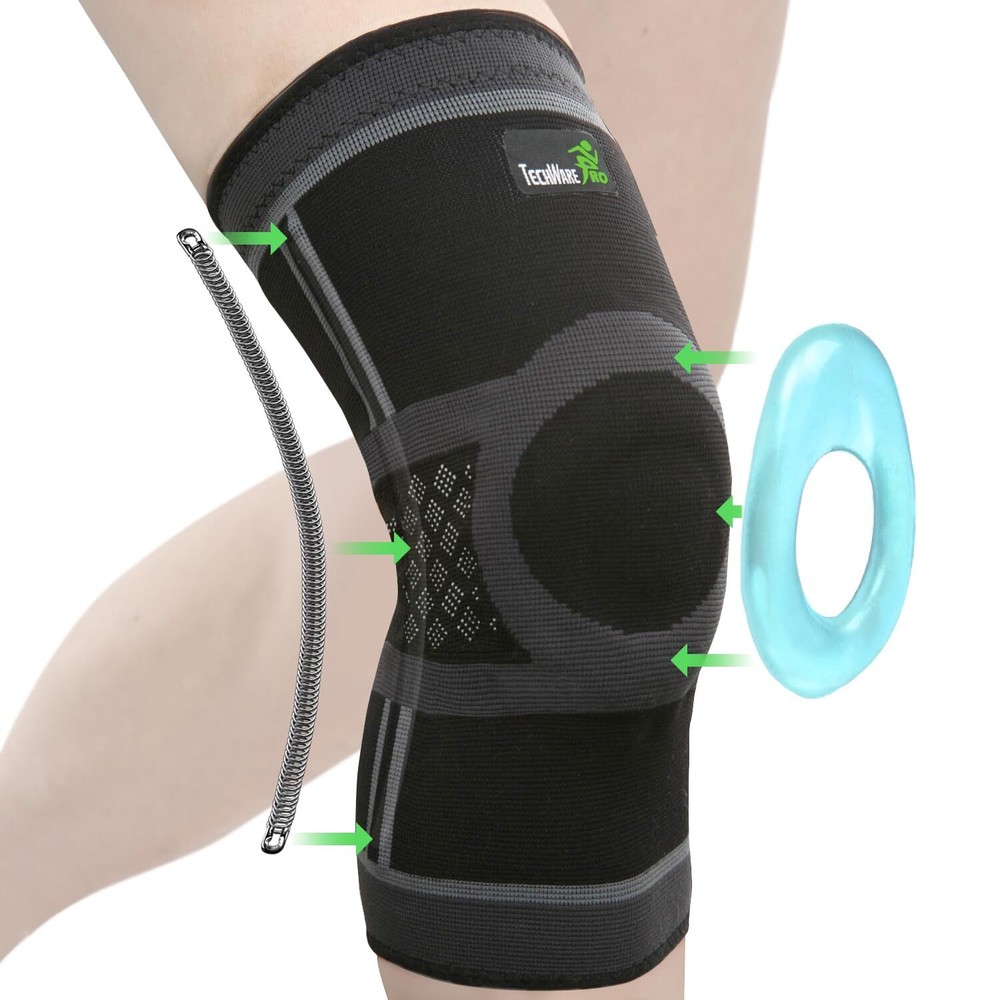 Knee Brace for Women & Men – Knee Compression Sleeve for Knee Pain Knee Suppo…