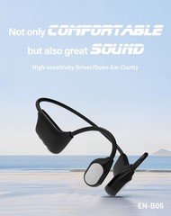 Bluetooth 5.3 Bone Conduction Hearing Aid Headphones for Elderly IPX4 Waterproof
