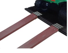 Aluminum Ramp Top Kit 2 Pack Turns 2×8 Boards into Utility Loading Ramps 1400…