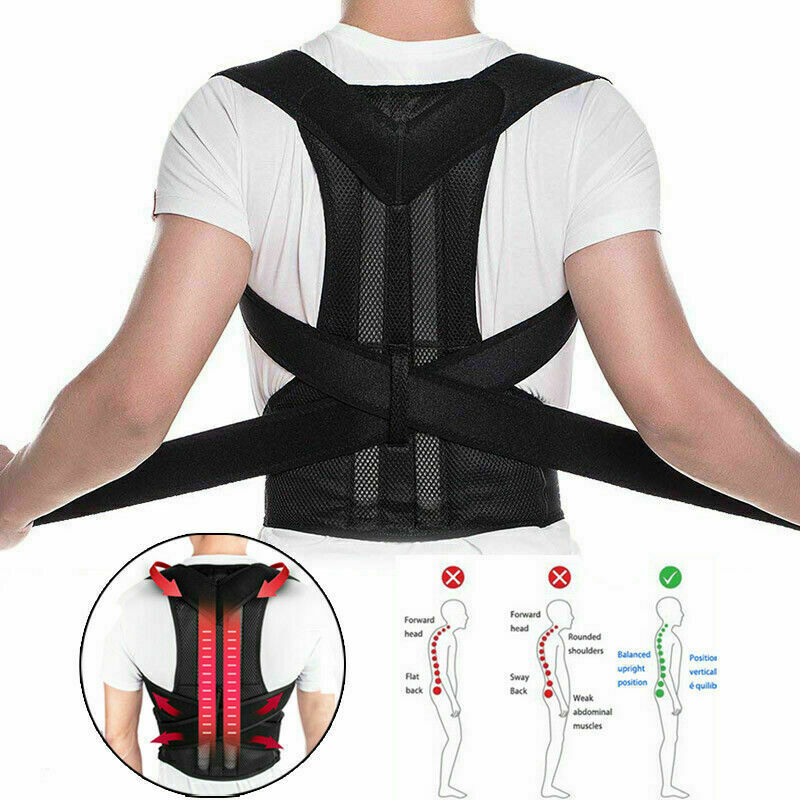 Corrector De Postura Hombre Fajas Para SANAR DOLOR De Espalda Chaleco Ortopedico