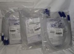 LifeVV 1000ml Urinary Drainage Leg Bag Lot of 9 Easy Twist Drain Valve EXP 2030