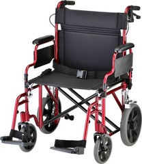 NOVA Heavy Duty Bariatric Transport Wheel Chair with 400 lb. Weight Capacity