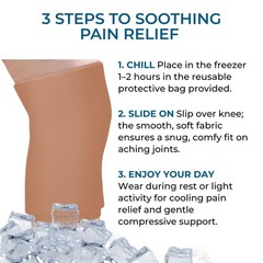 GRACE & ABLE Cooling Compression Sleeve For Small – Medium, Cinnamon Brown