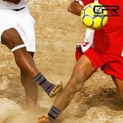 Copper Ankle Sport Foot Wrap Support Brace Compression Achilles tendonitis Sport
