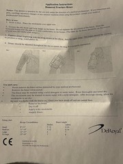 DeRoyal Humeral Fracture Bracing Prefab, Small FB1000-12
