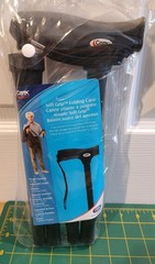 Carex Folding Soft Grip Walking Cane – Height Adjustable 33″ – 37″ – Wrist Strap