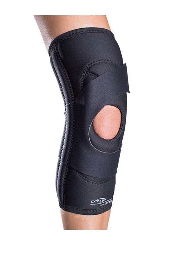 DonJoy Lateral J Patella X SMALL LEFT Knee Support Brace (Black) NEW