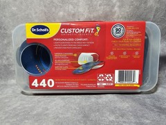Dr. Scholls CF 440 Custom Fit Orthotic Inserts 3/4 Foot Length 5 In 1 New Sealed