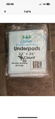 Secure Personal Care SP13150 Underpads 50 Count 23in x 36in Dog Pee Pads Puppy
