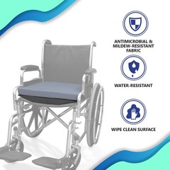 Nyortho Solid Seat Insert Firm Non-Slip Water Resistant Wipe Clean Sturdy