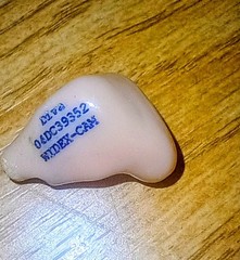 Widex In-The-Ear DIVA (ITE) Hearing Aid Shells R/L 2pc Beige Acrylic