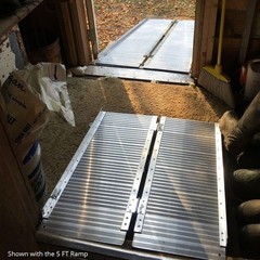 Titan Ramps 6′ Single-Fold Wheelchair Ramp – 600 lb. Capacity